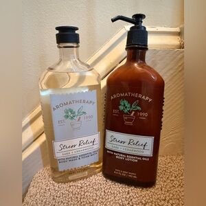 bath and body works aromatherapy stress relief bundle